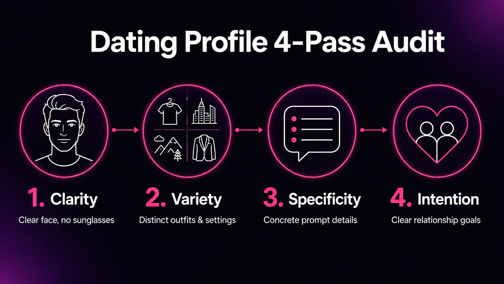 Dating Profile 4-Pass Audit